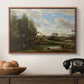 Washerwomen at the Water's Edge, c. 1860-1870 - Floater Framed Canvas Print