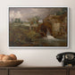 Parham Mill, Gillingham, 1826 - Floater Framed Canvas Print