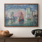 Entrance to the Port of La Rochelle, 1921 - Floater Framed Canvas Print