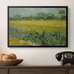 Field with Irises near Arles, 1888 - Floater Framed Canvas Print