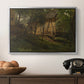 German Farm, 1859 - Floater Framed Canvas Print