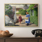 Summer Day in Jyllinge, 1922 - Floater Framed Canvas Print