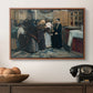 Kissing the Relic, 1893 - Floater Framed Canvas Print