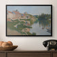 Les Andelys, Côte d'Aval, 1886 - Floater Framed Canvas Print