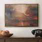 Vesuvius in Eruption, c. 1817 - Floater Framed Canvas Print