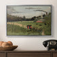 The Chair Factory at Alfortville, 1897 - Floater Framed Canvas Print