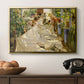 Sewing the Sail, 1896 - Floater Framed Canvas Print