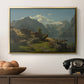 Balestrand, 1848 - Floater Framed Canvas Print