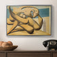 Figures at the Seaside (The Kiss), 1931 - Floater Framed Canvas Print