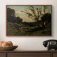 Morning in the Nievre, 1877 - Floater Framed Canvas Print