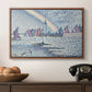 Entrance to the Port of Honfleur, 1899 - Floater Framed Canvas Print