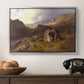 Lledr Valley in Wales, 1864 - Floater Framed Canvas Print