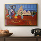 Still Life with a Pewter Jug and Pink Statuette, 1910 - Floater Framed Canvas Print