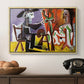 The Painter and His Model, 1963 - Floater Framed Canvas Print