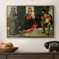 Madonna and Child with Saints Anthony of Padua and Roch, c. 1510 - Floater Framed Canvas Print