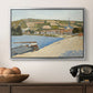 The Riverbank, Les Andelys, 1886 - Floater Framed Canvas Print