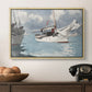 Fishing Boats, Key West, 1903 - Floater Framed Canvas Print