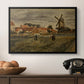 The Potato Harvest, c. 1875 - Floater Framed Canvas Print