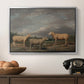 Ryelands Sheep, the King's Ram, the King's Ewe and Lord Somerville's Wether, c. 1801-1807 - Floater Framed Canvas Print