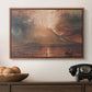 Vesuvius in Eruption, c. 1817 - Floater Framed Canvas Print