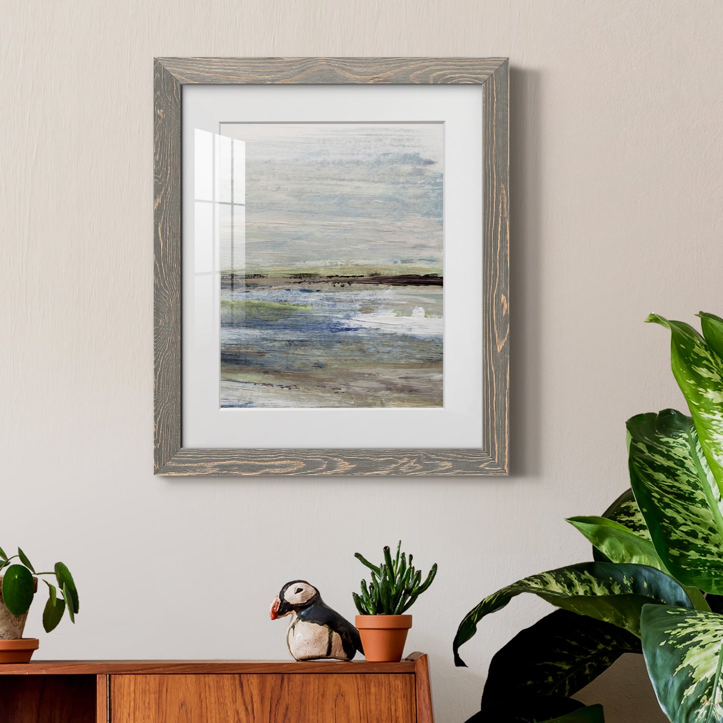 Wetlands II - Premium Framed Print - Distressed Barnwood Frame - Ready to Hang