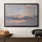 A Cloud Study, Sunset, c. 1821-1822 - Floater Framed Canvas Print