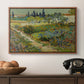 Garden at Arles, 1888 - Floater Framed Canvas Print