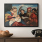 Mary and Child with Saints Stephen, Jerome and Maurice, c. 1510 - Floater Framed Canvas Print