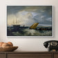 Sheerness as Seen from the Nore, 1808 - Floater Framed Canvas Print