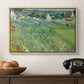 Vineyards at Auvers, 1890 - Floater Framed Canvas Print