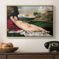 Sleeping Venus, c. 1510 - Floater Framed Canvas Print