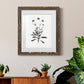 Inky Botanical I - Premium Framed Print - Distressed Barnwood Frame - Ready to Hang