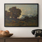 Sunset on the Allier (Soleil couchant sur l'Allier), 1904 - Floater Framed Canvas Print