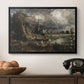 Salisbury Cathedral from the Meadows (Detail), 1831 - Floater Framed Canvas Print