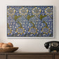 Kennet - Indigo/Gold, 1883 - Floater Framed Canvas Print