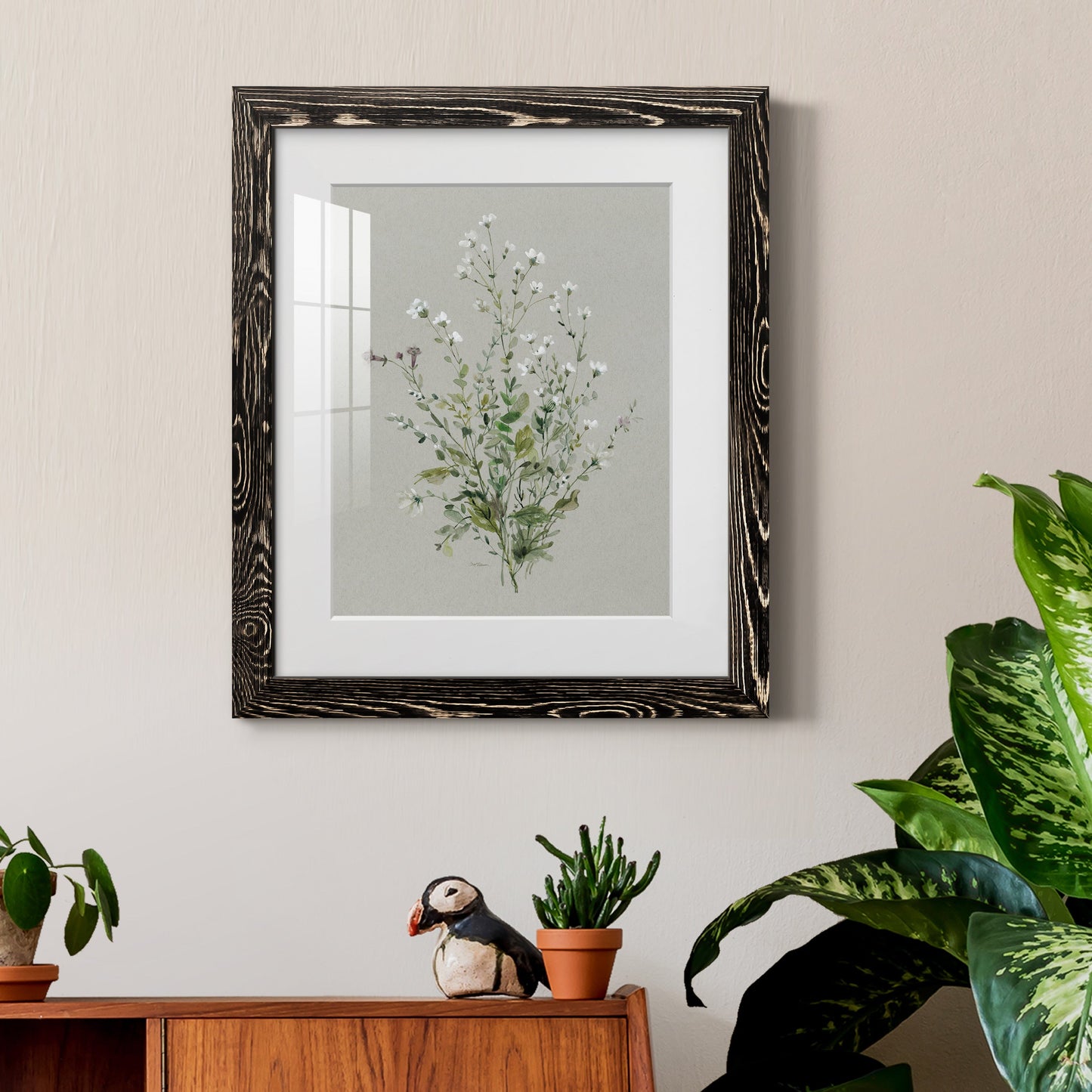 Bouquet of Grace I - Premium Framed Print - Distressed Barnwood Frame - Ready to Hang