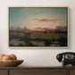 The Marshes at Rhode Island, 1866 - Floater Framed Canvas Print
