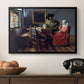 The Glass of Wine, c. 1660 - Floater Framed Canvas Print