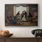 A Group of Danish Artists in Rome, 1837 - Floater Framed Canvas Print