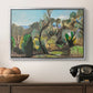 Landscape near Nice, c. 1918 - Floater Framed Canvas Print