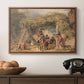 Figures and Animals in a Vineyard, c. 1829 - Floater Framed Canvas Print