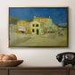 The Yellow House (The Street), 1888 - Floater Framed Canvas Print