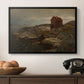 A Fisherman's Home, Lillesand, 1858 - Floater Framed Canvas Print