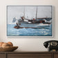 Taking on Wet Provisions, 1903 - Floater Framed Canvas Print