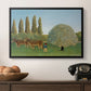 Meadlowland (The Pasture), 1910 - Floater Framed Canvas Print