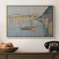 Le Clipper, Asnières, 1887 - Floater Framed Canvas Print