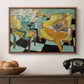 Seated Woman with Flower, 1942 - Floater Framed Canvas Print