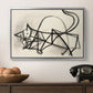 Study of a Cat (Étude de chat), 1946 - Floater Framed Canvas Print