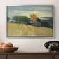 Fields of Wheat in Cagnes, 1918 - Floater Framed Canvas Print