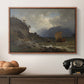 From the Western Coast of Norway, 1862 - Floater Framed Canvas Print